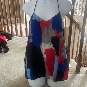 express multicolored tank top. Size small